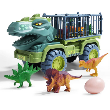 Jurassic Truck Abenteuer | Lass dein Kind fantasieren – Realistisches Dino Spielzeug Realistisches Dinosaurierabenteuer in einem coolen Truck